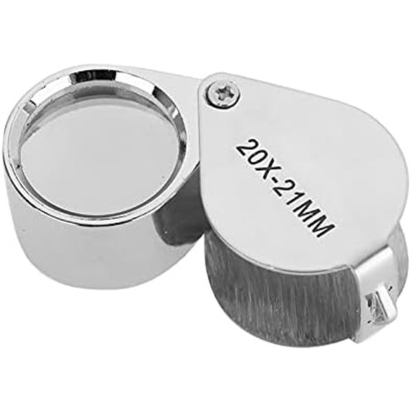 1 st smyckesförstoringsglas, 30X/20X bärbar mikroskop