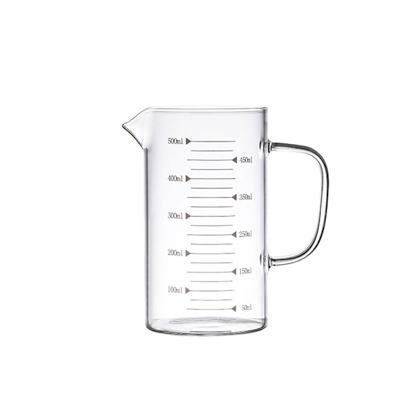 Glasmål Ergonomic Tyk-vægget Håndtag Transparent Ovn