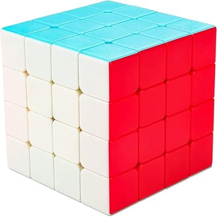 Magic Cube 4x4x4, Magic Cube 4x4 Uden Klistermærker 3D Puslespil Terning Hjerne