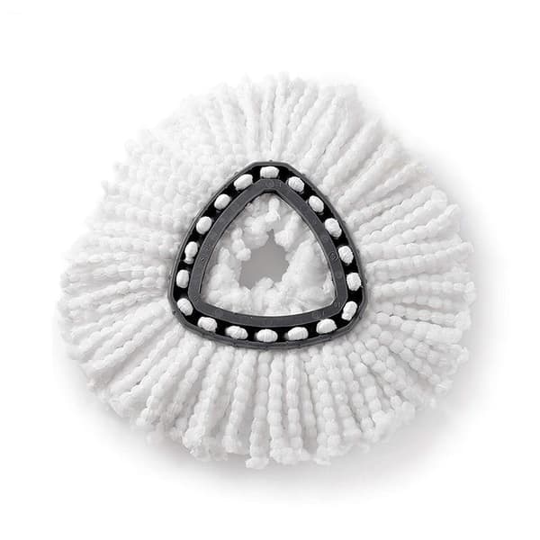 3-pack Spin Mop Ersättningshuvuden Mikrofiber Mopp Påfyllningar Ersätt