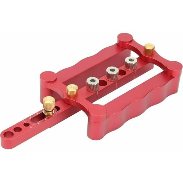 Træbearbejdning Døvlepind Jig Locator, Træ Hul Boring Guide Positioner