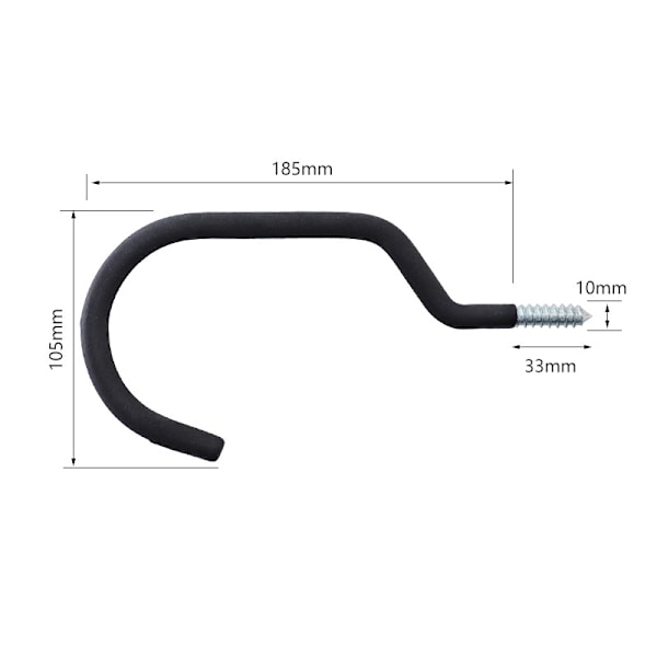 Extra Stora Cykelhängare, Garage Vägg Tak Cykelkrokar,