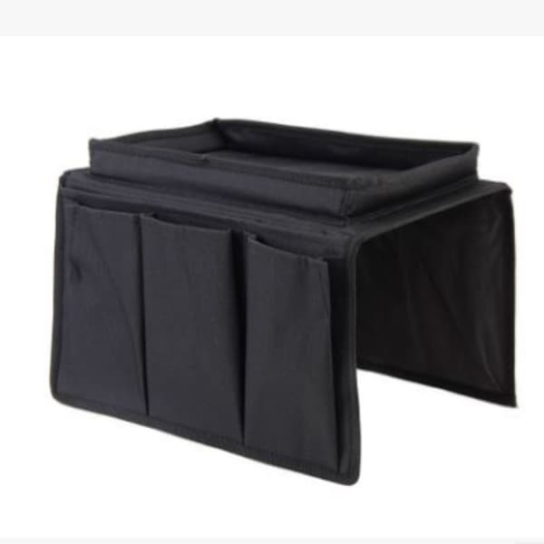 Sofa Organizer Skuffholder Sofa Armlenest Oppbevaringspose med Kopp