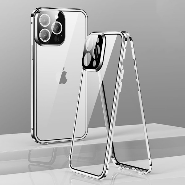 1-pack fodral för iPhone 13 Pro Max, 360 graders fram- och baksida