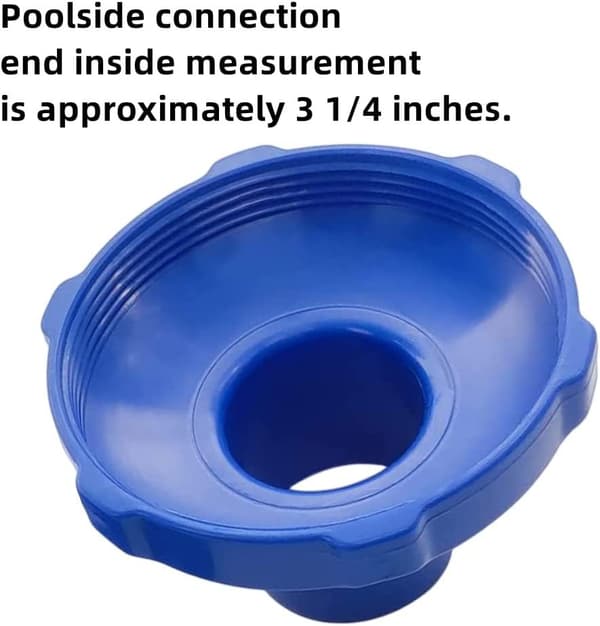 Skimmer-slangadapter för ovanjordpool, liten