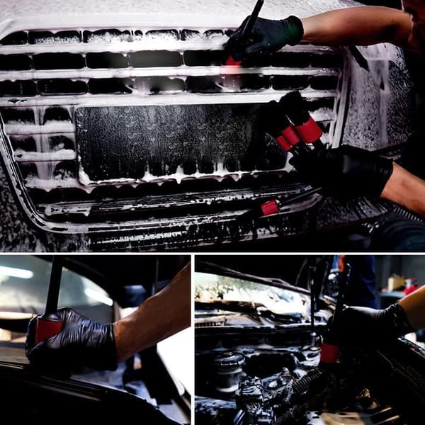 Detaljeringsborste (5-pack), Autodetaljeringsborste Set Perfekt för