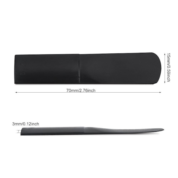 3 stk. Harpiks 2.5 Saksofonrør Saksofon Musikk Instrument