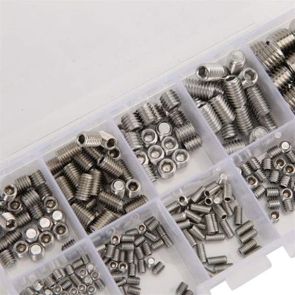 300 st M3/M4/M5/M6/M8 Rostfritt Stål Skruvset Hexagon