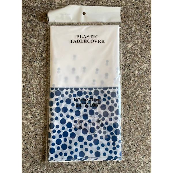 2 stk. Plastik Dug, Polka Dot Dug, Rektangulær