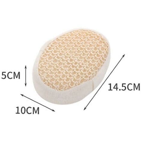 2 sisal svamp badebolde, badebolde, mudderbadsprodukter