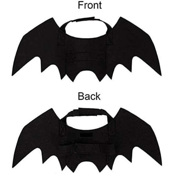 Halloween Bat Wings kæledyrskostume, dekorativt Halloween kostume