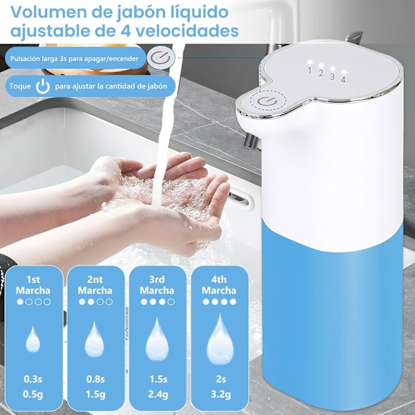Tvål dispenser för badrum, Automatisk tvål dispenser, Elektrisk tvål dispenser med infraröd sensor