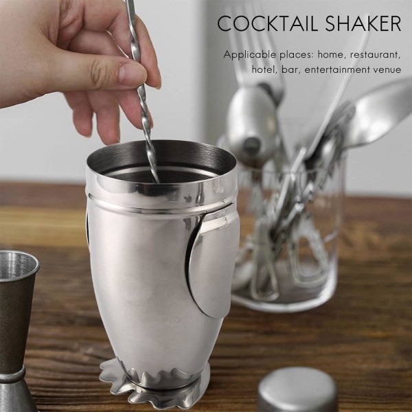 En 500 ml shaker, pingvinkocktailshaker, bar bartender