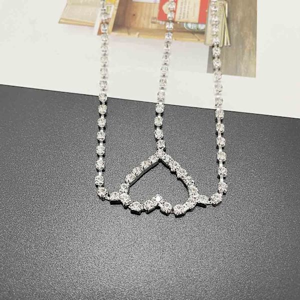 1 kpl (Hopea) Spark Crystal Heart Leg Chain Hopea Body Chains