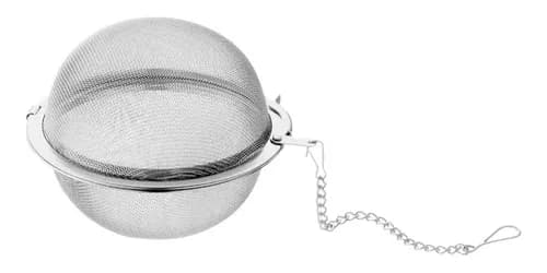 Teinfuser i rostfritt stål med nät