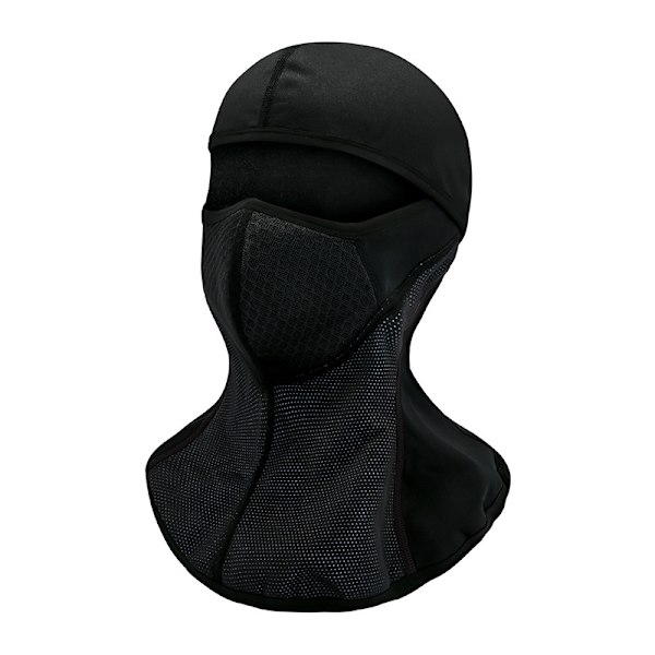 Svart Motorcykel Balaclava Skidåkning Cykelmask Moto Cross MTB
