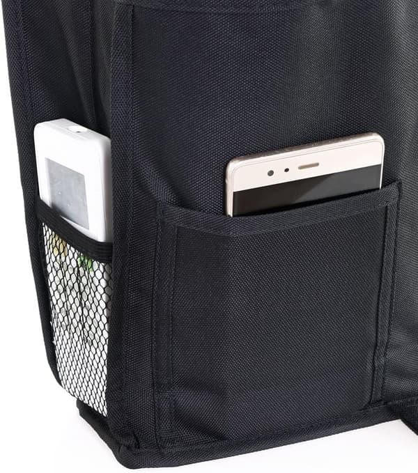 (Sort) Seng Organizer - 8 Lommer Sengside Hængende Opbevaringspose