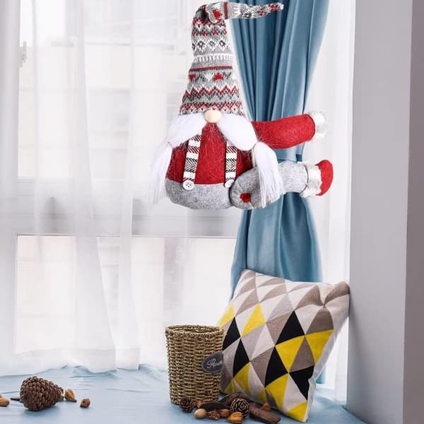 1 Julepynt, stripete hatt, skogseldermann,