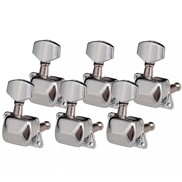 6r Semiclosed Gitar Tuning Peg Keys Tuners Machine Head Elektrisk