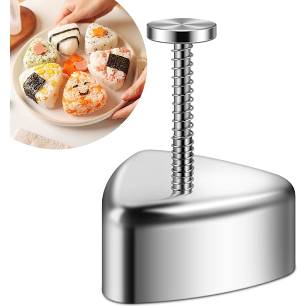 1 stycke triangulär sushiform lök risboll gör modell,
