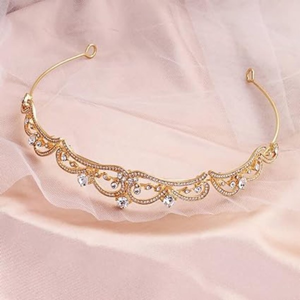 Rhinestone Brudhuvudbonad Barock Legering Diamant Jubileum