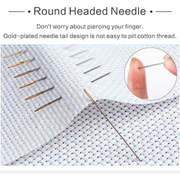 Färgglad räv broderikit (räv + färgglad katt två per set)