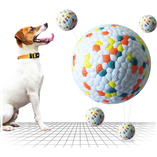 Hundboll, gummihundboll, oförstörbar hundboll, hårt gummi
