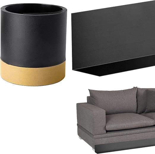 PVC-sofa klaffkopp, gjenbrukbar under seng, leketøyblokkerende stripe
