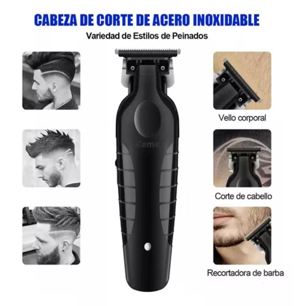 Kemeil 2299 Trimmer Maquina Para Cortar Cabello