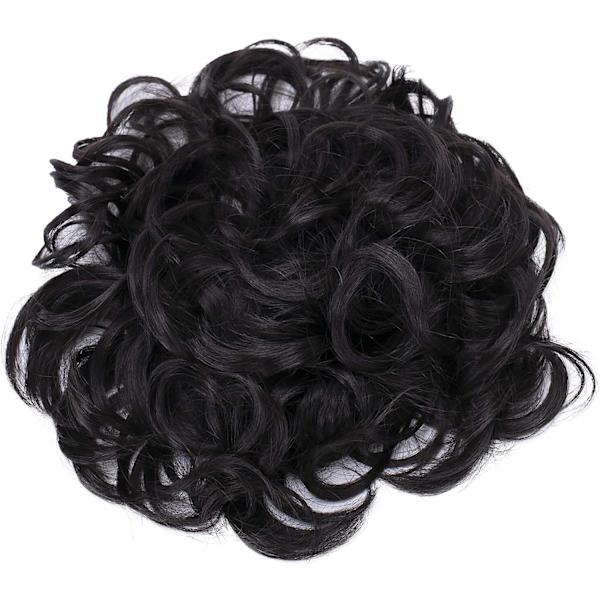 XXL-hiuslisäke, Scrunchie, Volyymiset Kiharat Pötkylä, Vaalea Blond