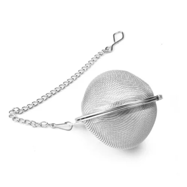 Teinfuser i rostfritt stål med nät