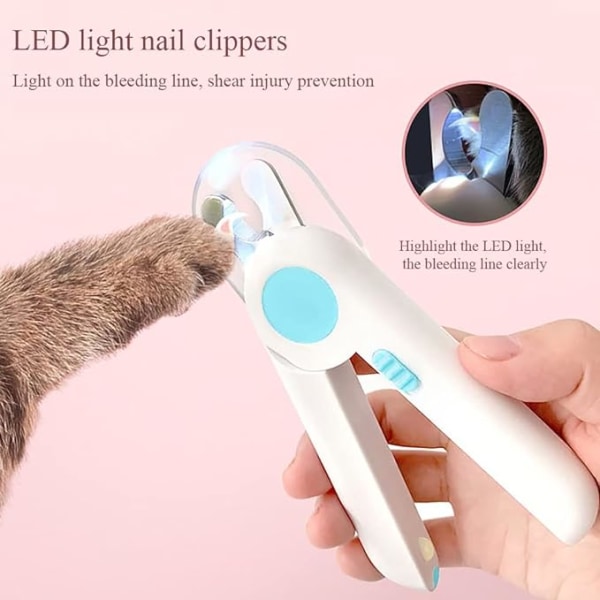 Kløvernclipper for hund, web-kutter i rustfritt stål