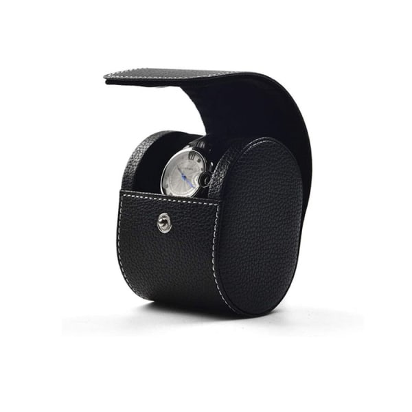 (svart)Premium Watch Storage Snaps Bärbart handbagage