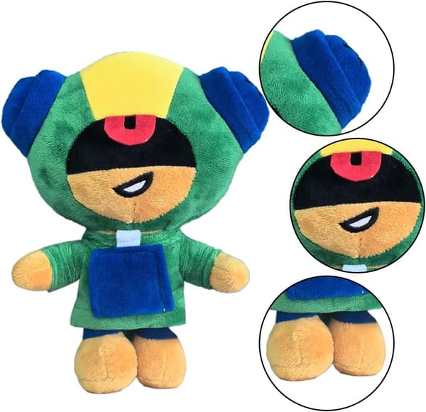 Pehmolelu Spike Doll Leon Riipus Poco Taapero Lelut (Leon Avaimenperä)