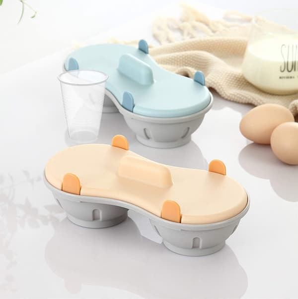 Mikrobølgeovn Eggkoker, Eggdamp, Eggmaker Kokt Eggdamper Kjøkkenutstyr
