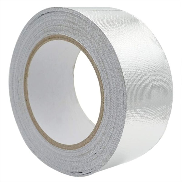 Aluminiums tape tetningslist 48mm per 10m forsterket med