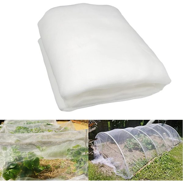 Hyönteisverkko 3m x 10m, Verkot Puutarhaan, Vihannessuojaverkko, Hieno