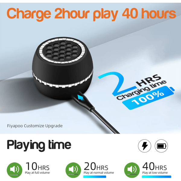 Mini Kannettava Langaton Bluetooth-kaiutin 3W Teholla