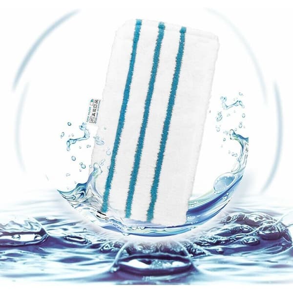 6 gjenbrukbare mikrofiberkluter for Black+Decker dampmopp Stea