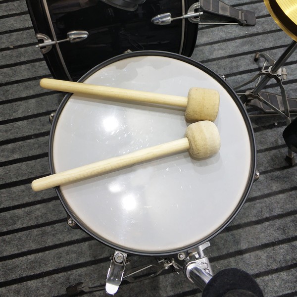 2st Drum Sticks Bas Percussion Sticks med trähandtagsskum