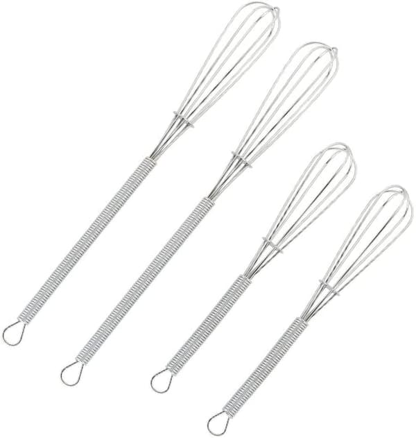 1 Pack Mini Trådköksvispar Små Äggvisp Sås Mini Visp