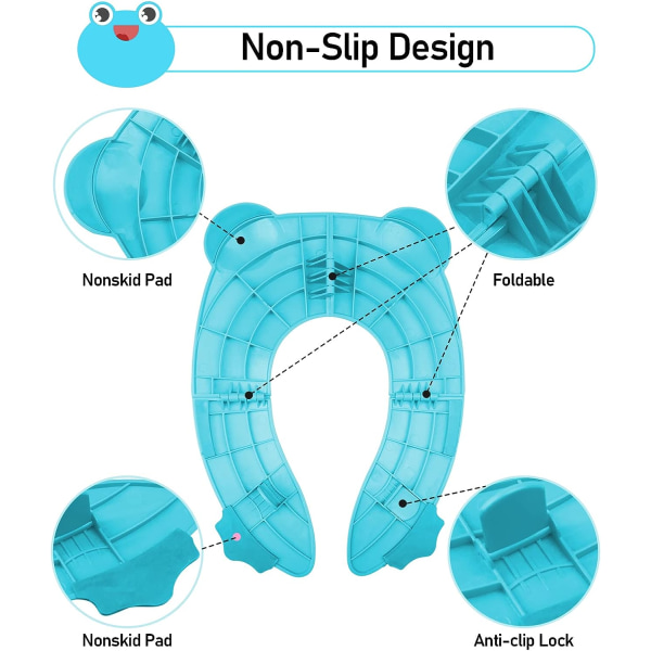 Toiletreducer til Børn, Baby Toiletreducer, Rejse Toiletreducer
