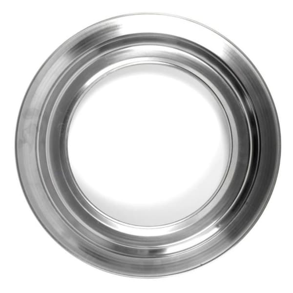 1 stk. rustfritt stål koreansk grillplate rund husholdning
