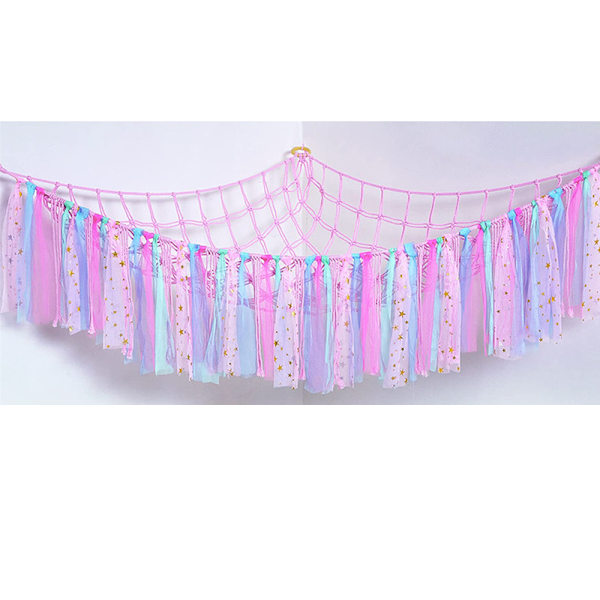 Plush Leksak Nätgunga 59*39.3*39.3 (Rosa)