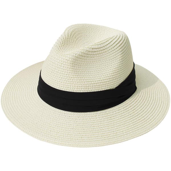 1 st Raffia Halmhatt Herrar Storbrättad Hatt Sommar Solhatt