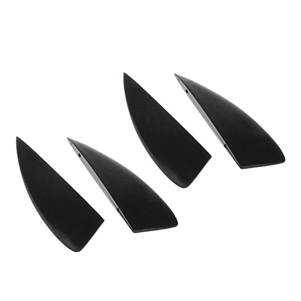 4-delad Surf Kiteboard Tail Rudder Set Split Rudder Waveboard