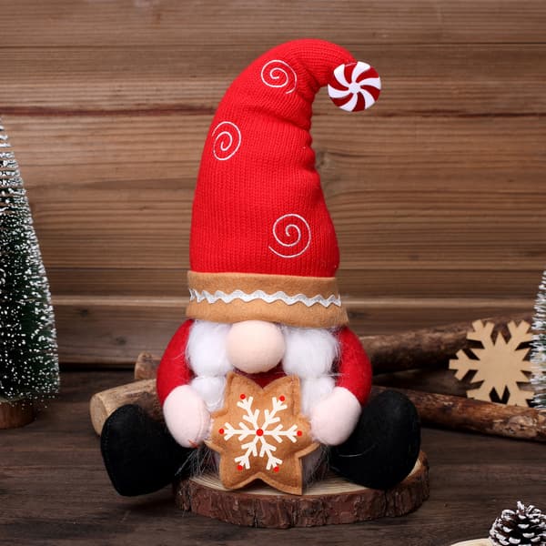 2 Jultomtar utan ansikte, Elfdockor, Pepparkakor, Rudolf