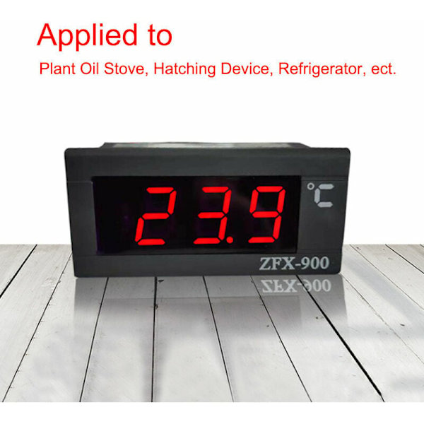 ZFX-900 Termometer Innebygd Temperaturindikator Smart Digital