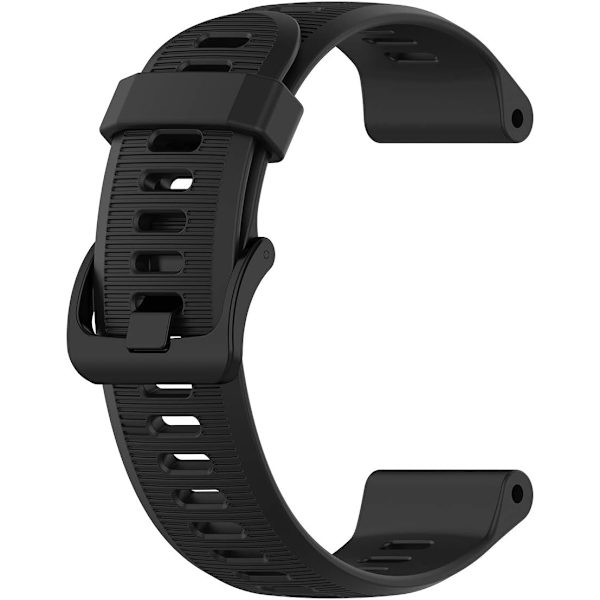 1 svart silikonarmband ersättning med sportarmband,