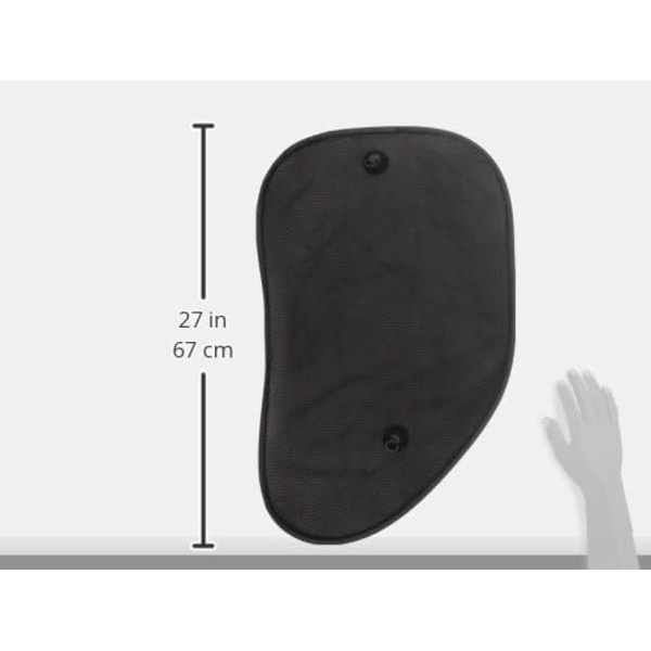 66*38cm Auton Sivuikkunan Imukappaleen Pimennysverho